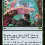 Saproling Symbiosis (DMR-175) - Dominaria Remastered