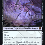Ebondeath, Dracolich (AFR&-100A) - Adventures in the Forgotten Realms Promos Foil