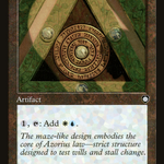 Azorius Signet (Retro Frame) (BRC-133) - The Brothers' War Commander