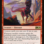 Marauding Raptor (M20-150) - Core Set 2020