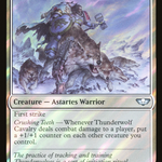 Thunderwolf Cavalry (40K-16★) - Warhammer 40,000 Commander Foil