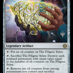 The Filigree Sylex (PPONE-227P) - Phyrexia: All Will Be One Promos