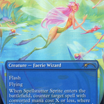 Spellstutter Sprite (SLD-117) - Secret Lair Drop (Borderless) Foil