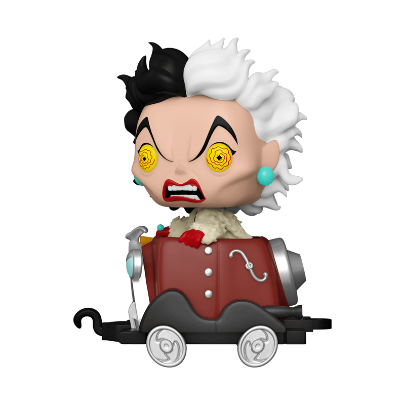 POP! Trains: Disney Villains - Cruella De Vil in Cart (Funko Exclusive) by THE MIGHTY HOBBY SHOP