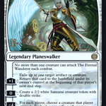 The Eternal Wanderer (PRE-11S) - Phyrexia: All Will Be One Promos Foil