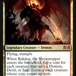 Rakdos, the Showstopper (PRE-199S) - Ravnica Allegiance Promos Foil