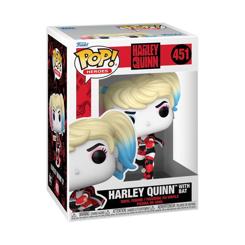 Pop! DC Comics: Harley Quinn with Bat by THE MIGHTY HOBBY SHOP