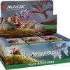 Magic: The Gathering Bloomburrow Play Booster Pack by Wizards of The Coast with colorful card illustrations.