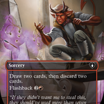 Faithless Looting (CMM-642) - Commander Masters (Borderless)