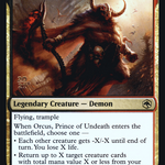 Orcus, Prince of Undeath (PRE-229S) - Adventures in the Forgotten Realms Promos Foil