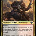 Mauhúr, Uruk-hai Captain (LTR-214) - The Lord of the Rings: Tales of Middle-earth