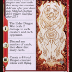 The Elder Dragon War (PPDMU-121P) - Dominaria United Promos