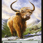 Ox (CLB-013) - Battle for Baldur's Gate Tokens