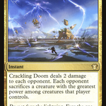 Crackling Doom (C20-205) - Commander 2020