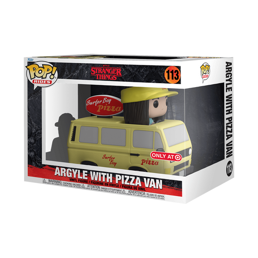 Pop! Ride Stranger Things: Argyle with Pizza Van