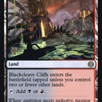 Blackcleave Cliffs (PRE-248) - Phyrexia: All Will Be One Promos Foil