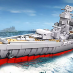 WWII Deutschland Class Battleship - Mil-Blox