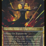 Nahiri, Forged in Fury (MAT-215) - March of the Machine: The Aftermath: (Showcase) Foil