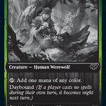 Weaver of Blossoms // Blossom-Clad Werewolf (DBL-493) - Innistrad: Double Feature: (Double Faced Transform)