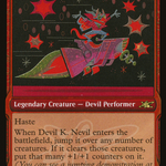 Devil K. Nevil (UNF-500) - Unfinity: (Showcase) Foil
