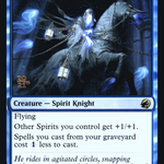 Patrician Geist (PRE-69S) - Innistrad: Midnight Hunt Promos Foil