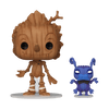 Pop! Movies Pinocchio and Cricket figures from The Mighty Hobby Shop, featuring Pinocchio and his cricket friend in collectible form.