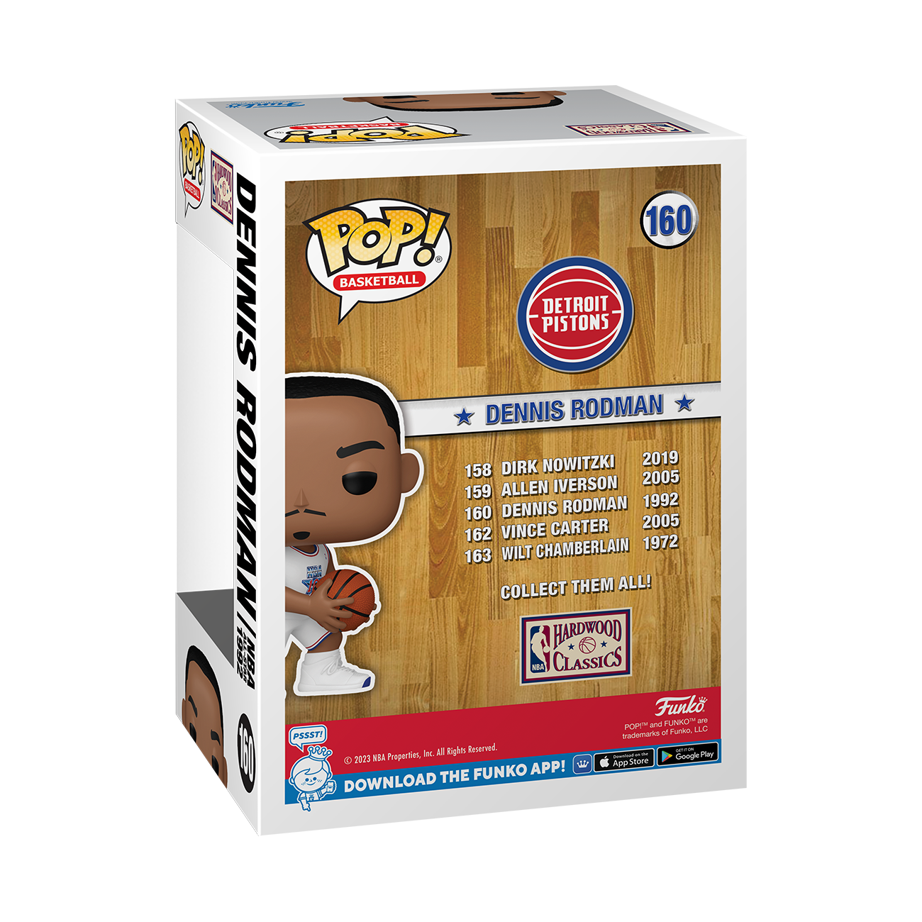 POP! NBA: Legends- Dennis Rodman (1992) by THE MIGHTY HOBBY SHOP
