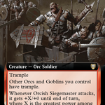 Orcish Siegemaster (LTC-116) - Tales of Middle-earth Commander: (Extended Art)