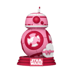 Star Wars BB-8 POP! Valentine figure from the POP Star Wars series, featuring BB-8 in Valentine's themed packaging.