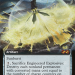 Engineered Explosives (UMA:BT-U28) - Ultimate Box Topper: (Extended Art) Foil