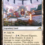 Eiganjo, Seat of the Empire (PPNEO-268) - Kamigawa: Neon Dynasty Promos