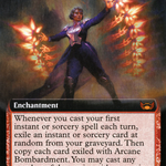 Arcane Bombardment (SNC-422) - Streets of New Capenna: (Extended Art)