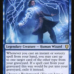 Gale, Waterdeep Prodigy (CLB-072) - Commander Legends: Battle for Baldur's Gate