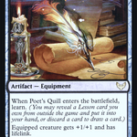 Poet's Quill (PRE-82S) - Strixhaven: School of Mages Promos Foil