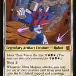 Ultra Magnus, Tactician // Ultra Magnus, Armored Carrier (BOT-015) - Transformers: (convertdfc)