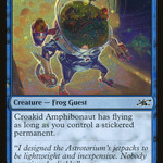 Croakid Amphibonaut (UNF-329) - Unfinity Foil