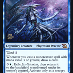 Jin-Gitaxias // The Great Synthesis (PRE-065) - March of the Machine Promos Foil