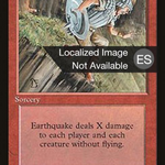 Earthquake (4BB-) - Fourth Edition Foreign Black Border