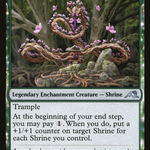 Go-Shintai of Boundless Vigor (NEO-187) - Kamigawa: Neon Dynasty: (enchantment)