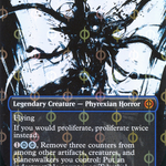 Tekuthal, Inquiry Dominus (ONE-431) - Phyrexia: All Will Be One: (Showcase) (Borderless) Foil