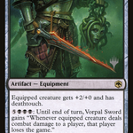 Vorpal Sword (PPAFR-124P) - Adventures in the Forgotten Realms Promos