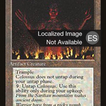 Colossus of Sardia (4BB-) - Fourth Edition Foreign Black Border