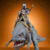 Star Wars The Vintage Collection Mandalorian (Arvala-7) and Blurrg action figures set, detailed figures with accessories on display.