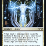 Soul of Emancipation (PRE-223S) - Streets of New Capenna Promos Foil