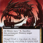 Necrotic Sliver (SLD-666) - Secret Lair Drop: (Extended Art) Foil