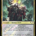 Sister Hospitaller (40K-141★) - Warhammer 40,000 Commander Foil