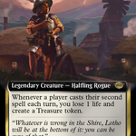 Lotho, Corrupt Shirriff (LTR-370) - The Lord of the Rings: Tales of Middle-earth: (Extended Art)