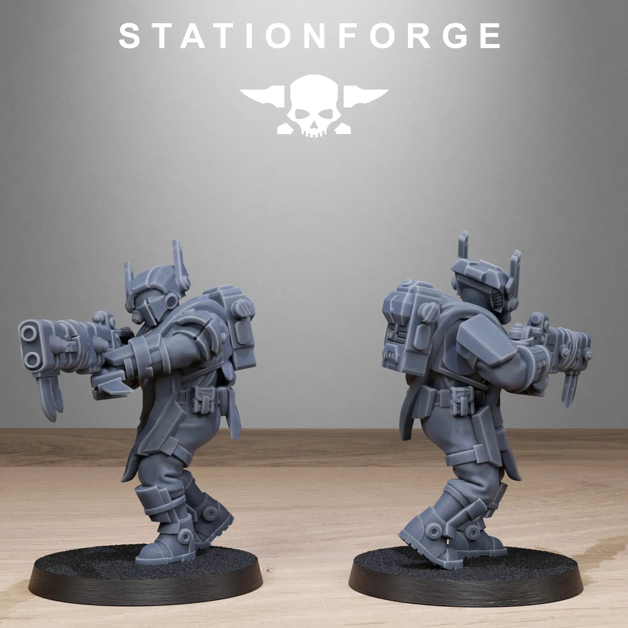 3D Printed Tarion Hunters x10 by StationForge Miniatures by Last Hope Miniatures