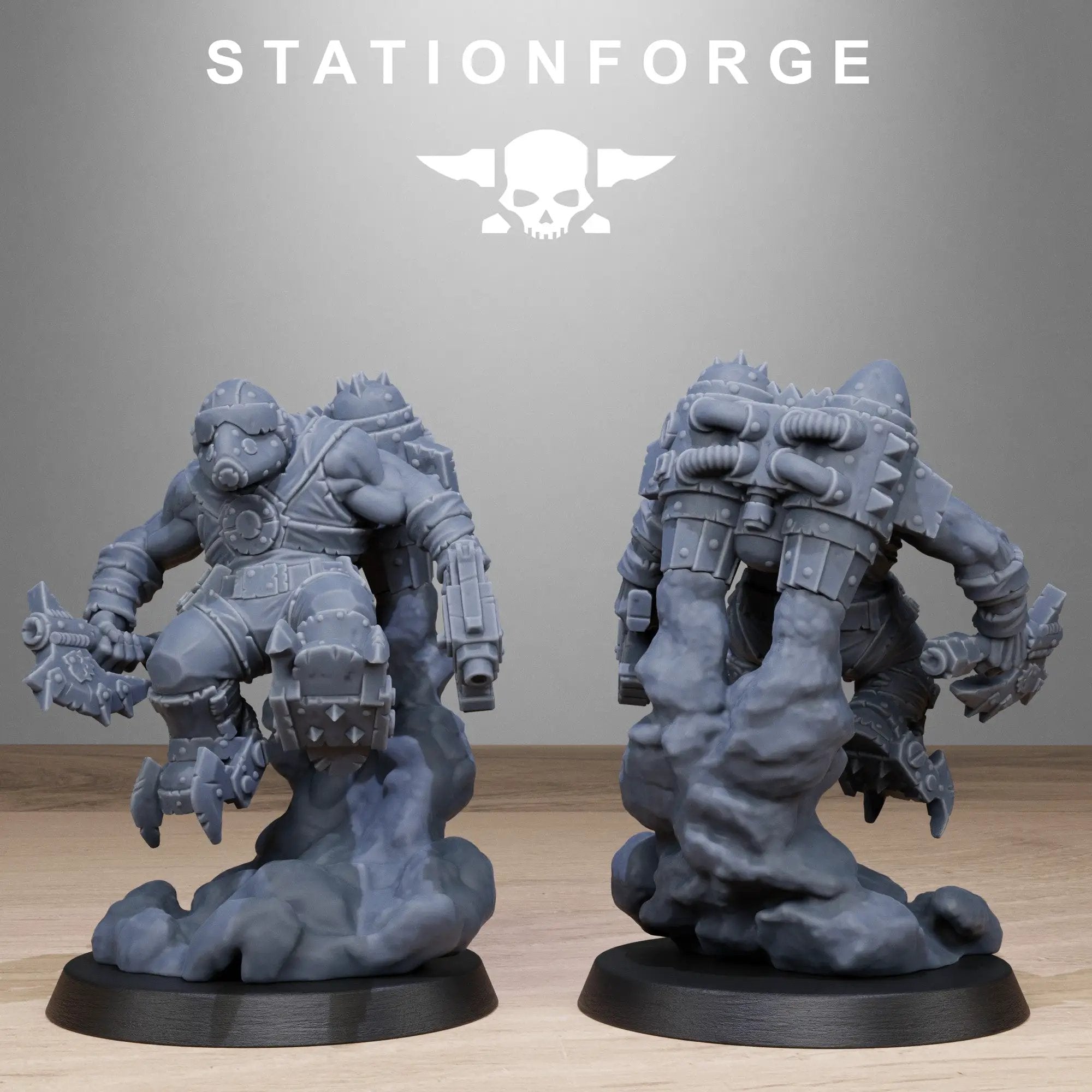 3D Printed Orkaz Flyers by StationForge Miniatures by Last Hope Miniatures