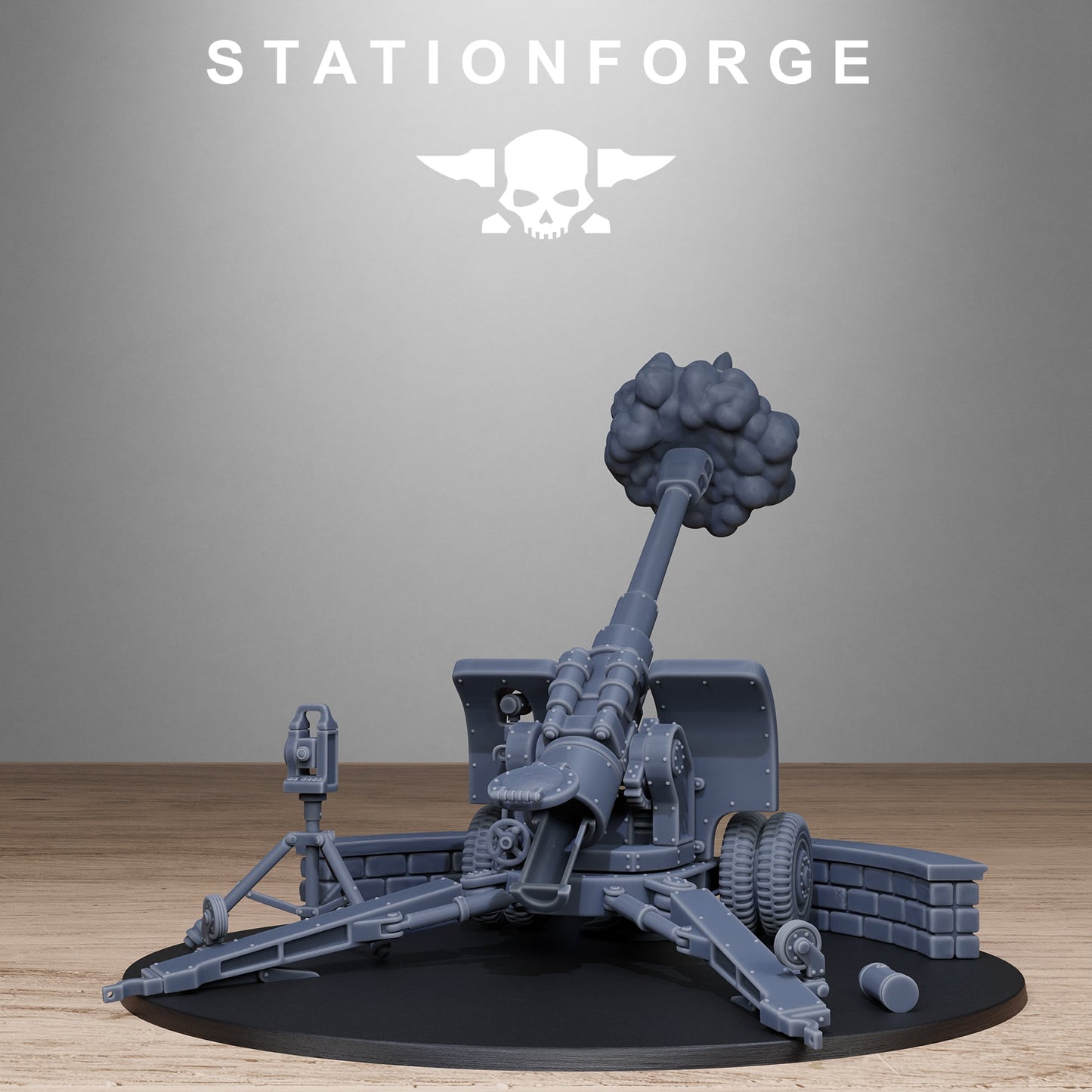 3D Printed GrimGuard Light Artillery by Stationforge Miniatures